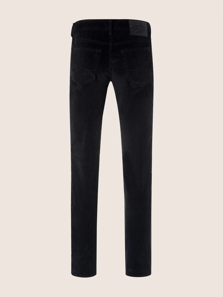 JACOB COHËN - Pantalon Bard Regular-Slim en velours côtelé Bleu marine - Lothaire