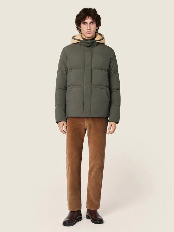 JACOB COHËN - Pantalon Edo Regular-Straight en velours côtelé Marron caramel - Lothaire