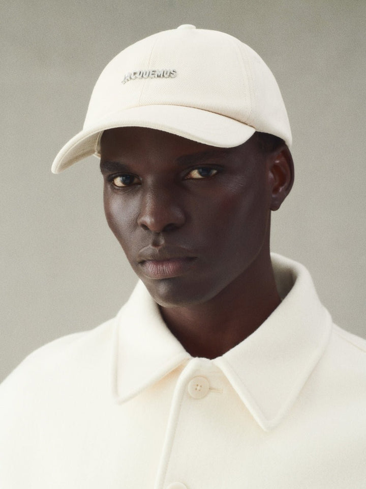 JACQUEMUS - Casquette Gadjo en coton Blanc cassé - Lothaire
