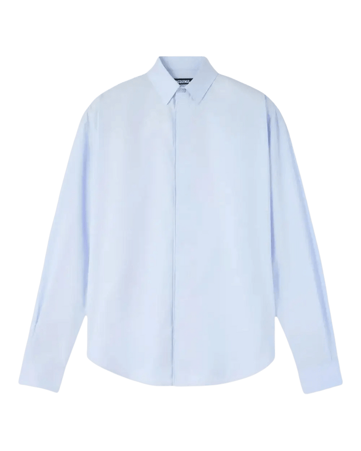 JACQUEMUS - Chemise à Col Pointu Bleu - Lothaire