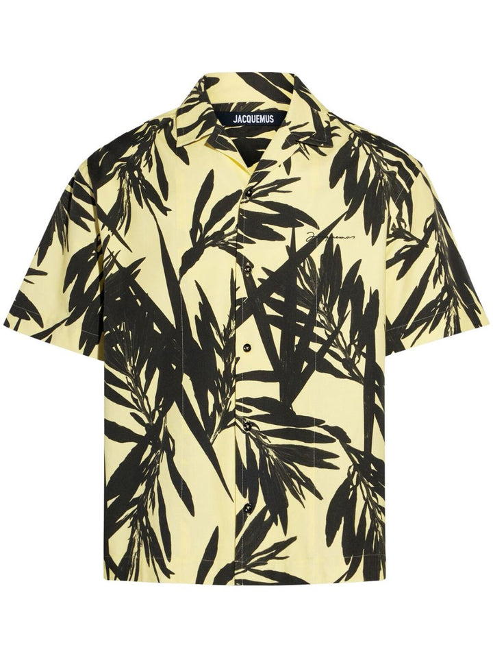 JACQUEMUS - Chemise à imprimé graphique - Lothaire