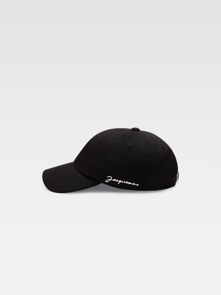 JACQUEMUS - La casquette Jacquemus Black - Lothaire