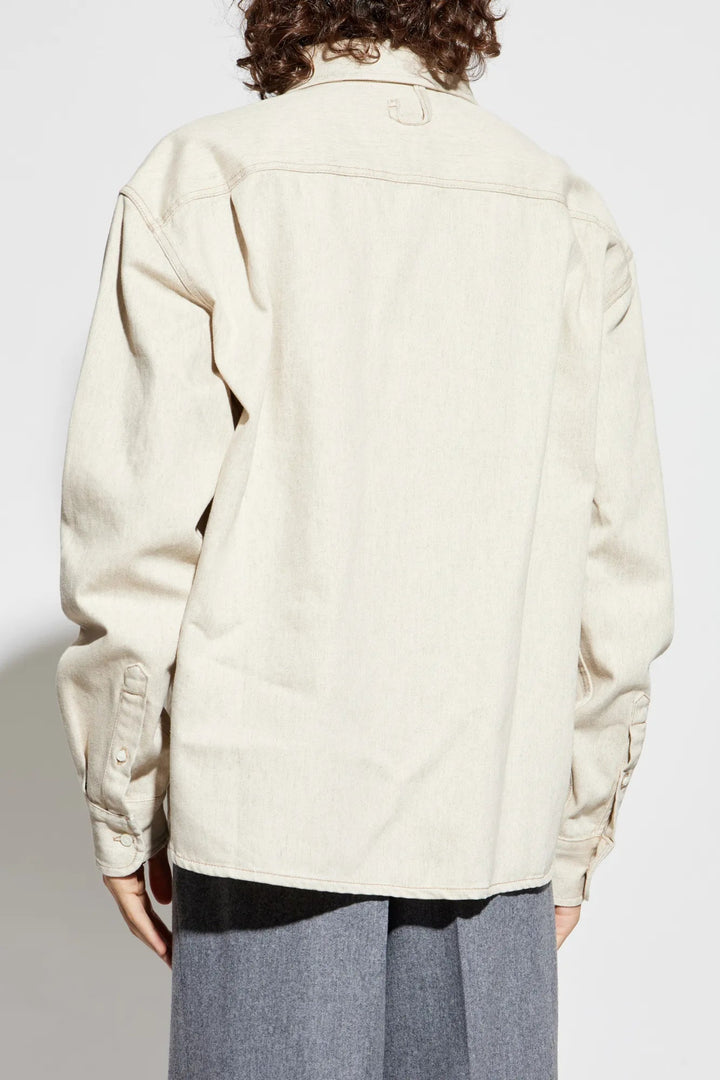JACQUEMUS - La Chemise de - Nîmes Simon Light Beige - Lothaire