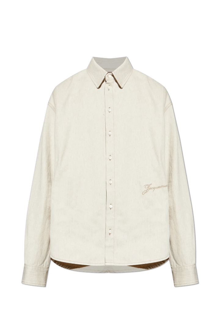 JACQUEMUS - La Chemise de - Nîmes Simon Light Beige - Lothaire