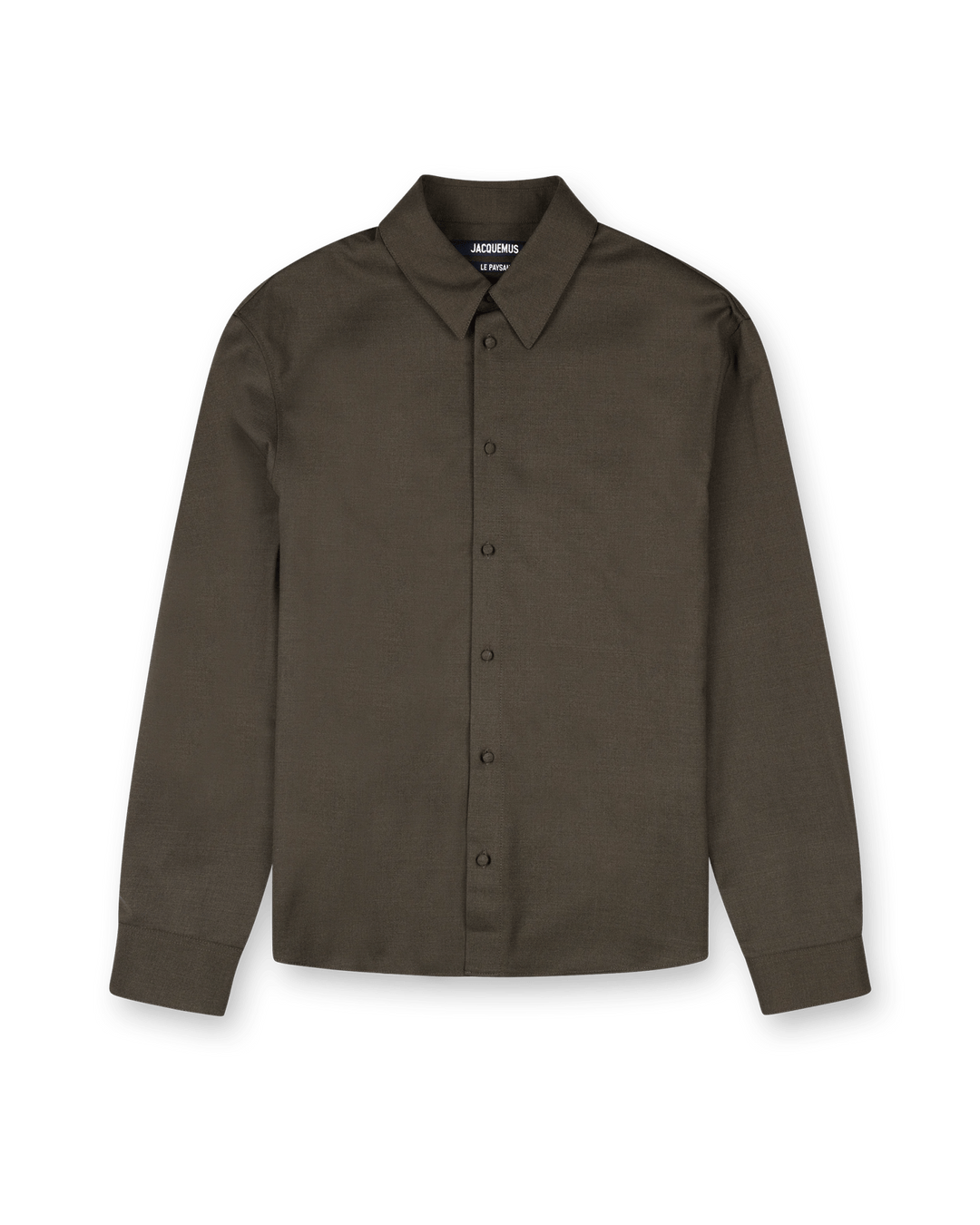 JACQUEMUS - La chemise Mondani Dark Khaki - Lothaire