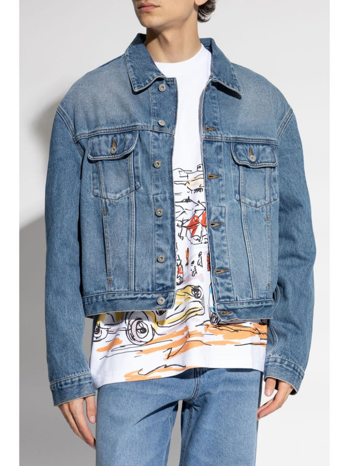 Jacquemus la veste en jean de Nîmes bleu - Lothaire