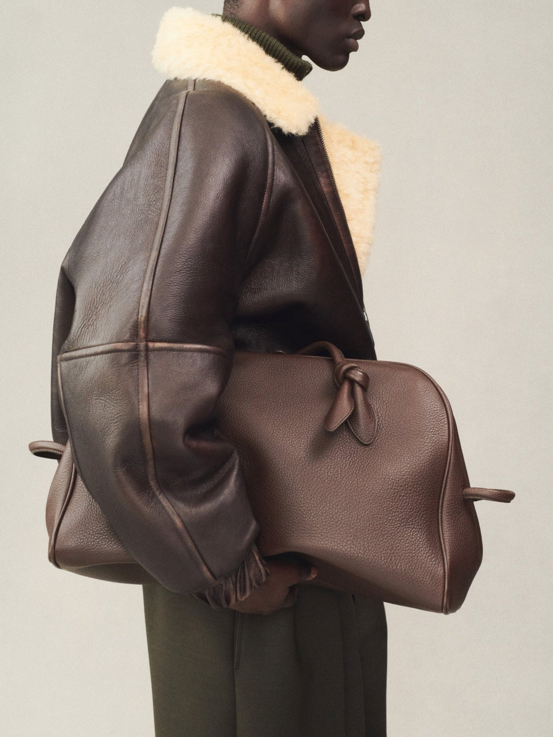 JACQUEMUS - Le Bombardier Dark Brown - Lothaire