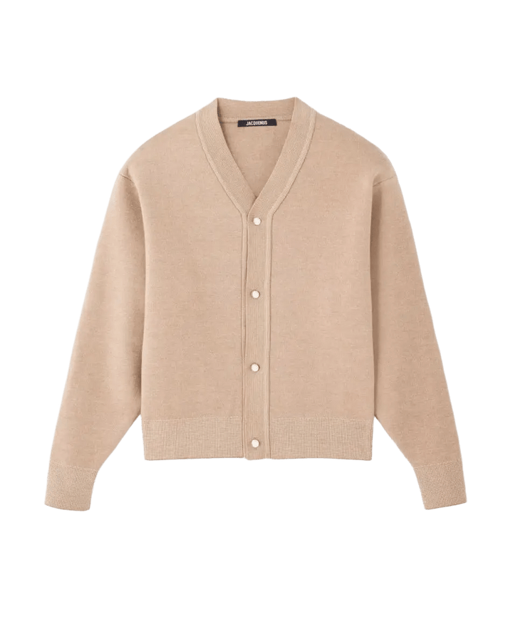 JACQUEMUS - Le Cardigan Doppio Multi - Beige - Lothaire