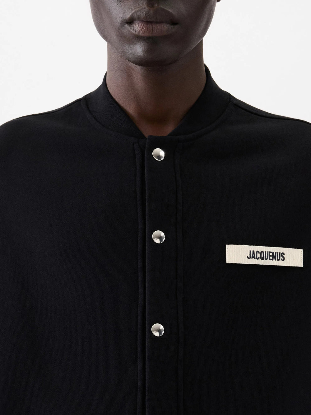 JACQUEMUS - Le cardigan Gros Grain Black - Lothaire
