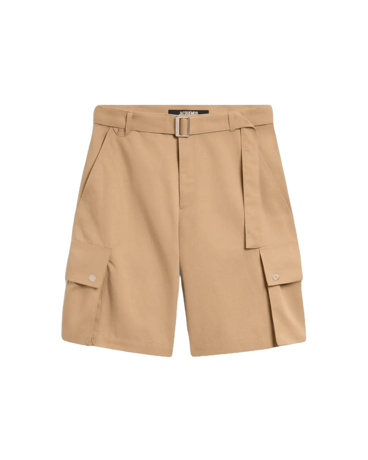 JACQUEMUS - Le cargo bermuda Camel - Lothaire