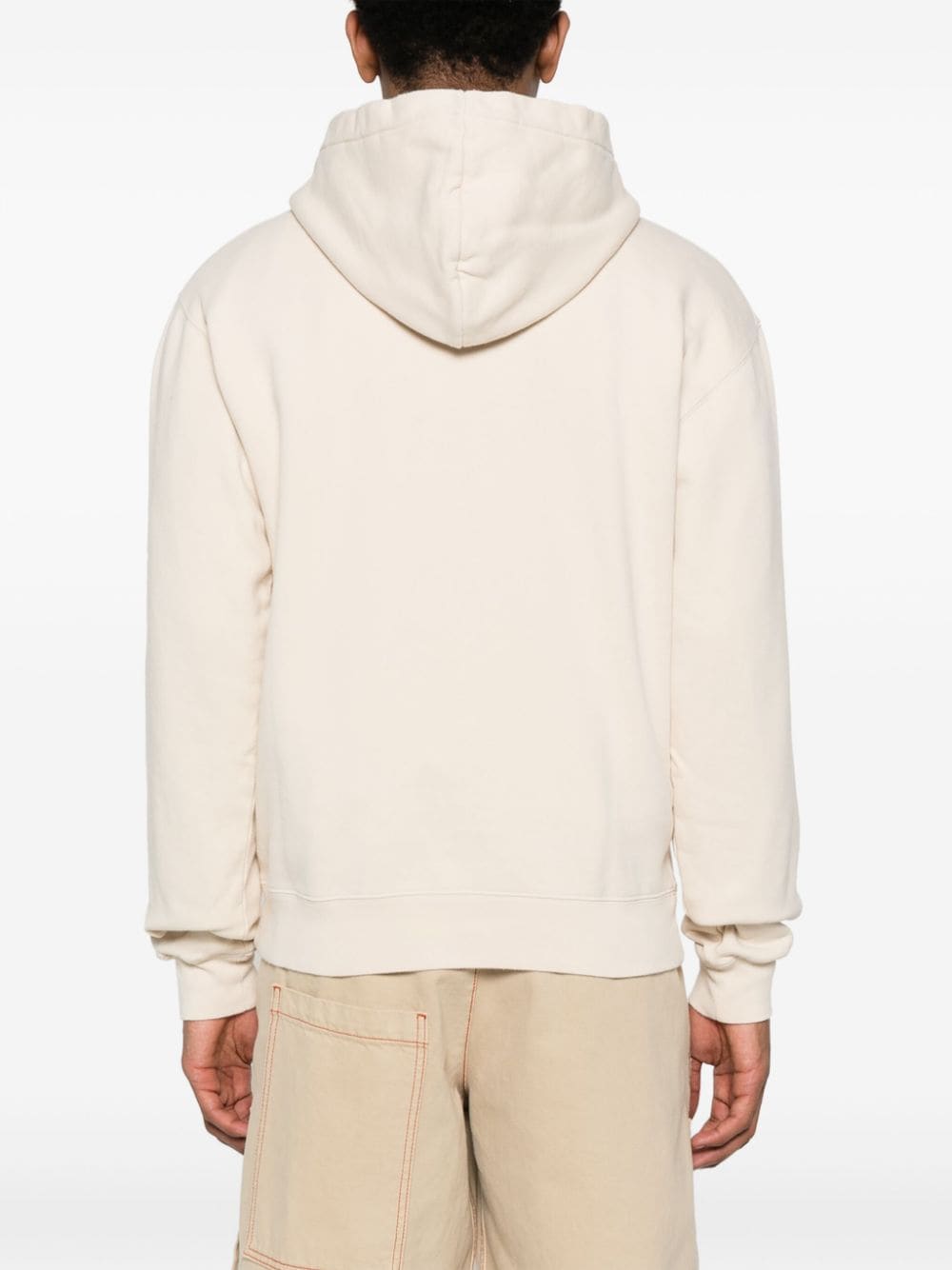 Jacquemus Le Hoodie beige patch logo - Lothaire