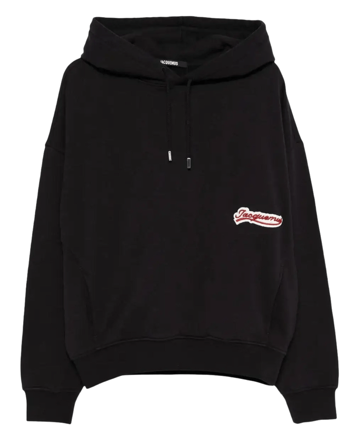 JACQUEMUS - Le Hoodie Gio Varsity Patch Bleu Marine - Lothaire
