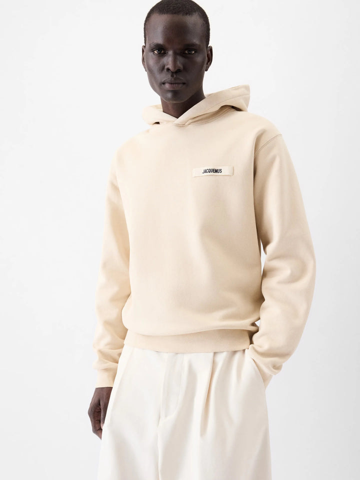 JACQUEMUS - Le Hoodie Gros Grain Beige - Lothaire