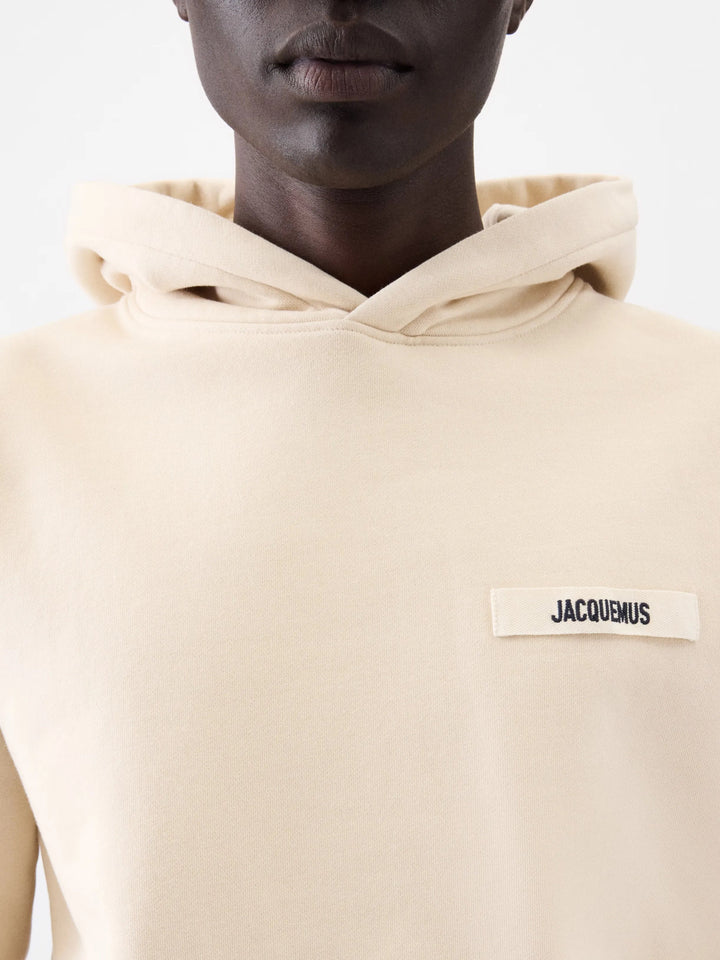 JACQUEMUS - Le Hoodie Gros Grain Beige - Lothaire