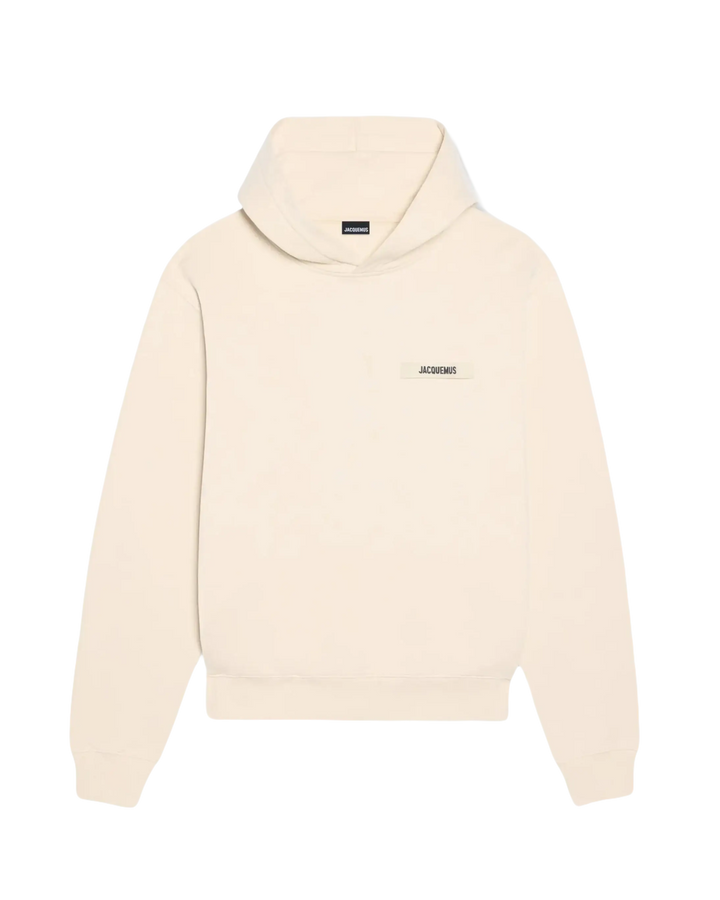 JACQUEMUS - Le Hoodie Gros Grain Beige - Lothaire