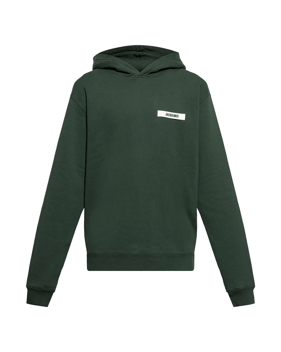 JACQUEMUS - Le hoodie Gros Grain Dark Green - Lothaire