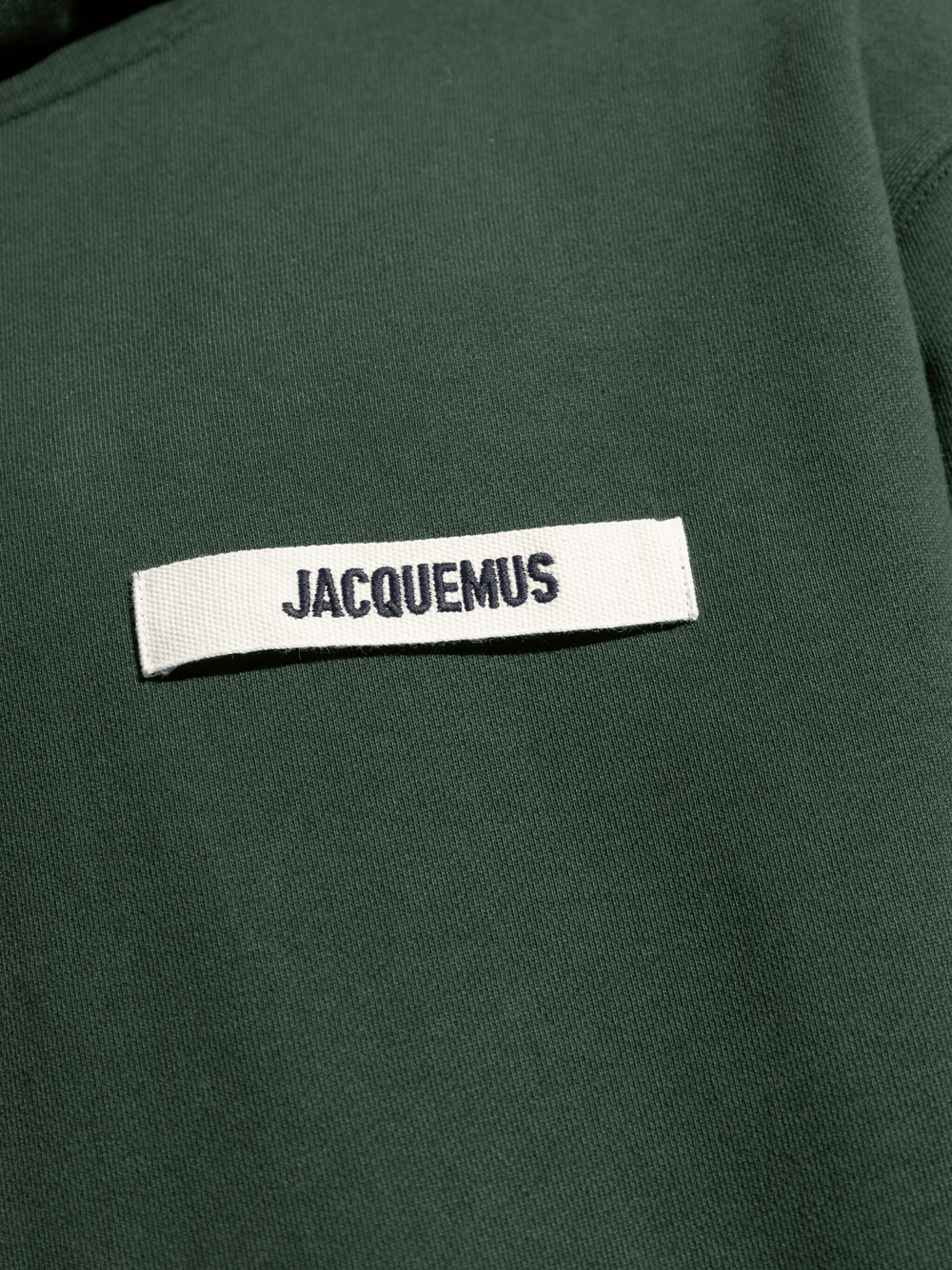 JACQUEMUS - Le hoodie Gros Grain Dark Green - Lothaire