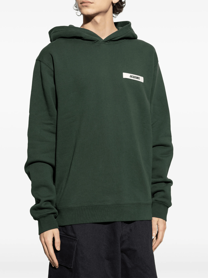 JACQUEMUS - Le hoodie Gros Grain Dark Green - Lothaire