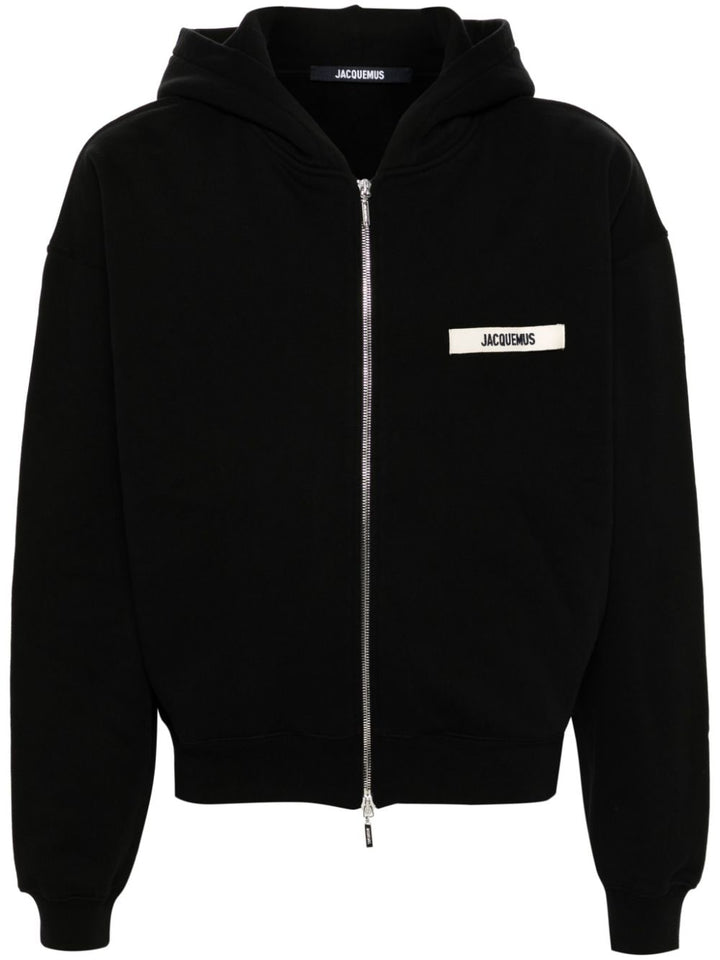 JACQUEMUS - Le Hoodie Gros Grain noir - Lothaire