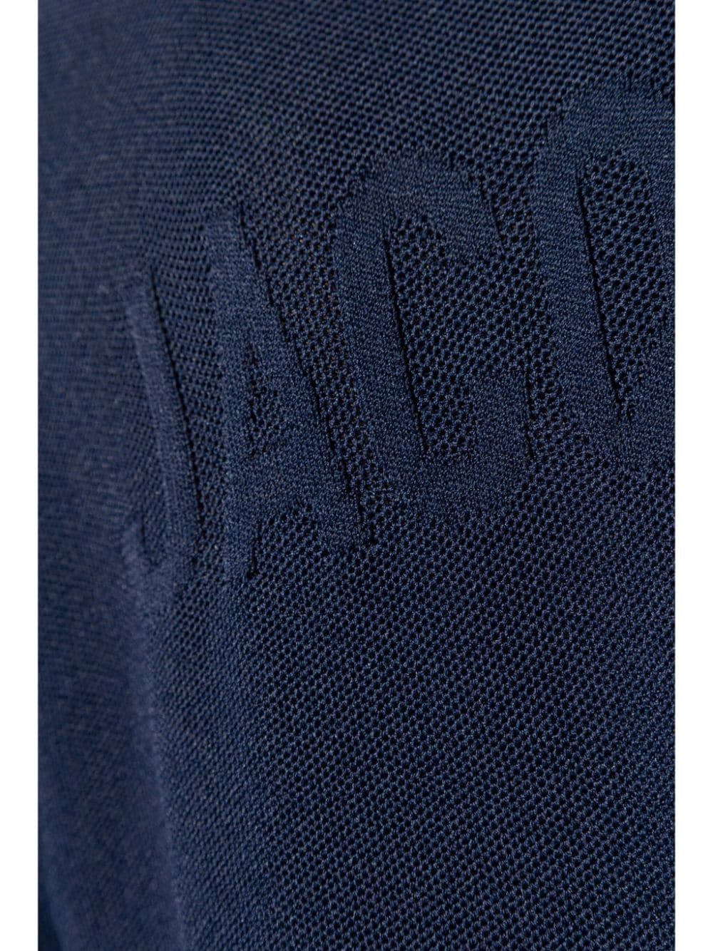 JACQUEMUS - Le Polo Maille bleu marine - Lothaire