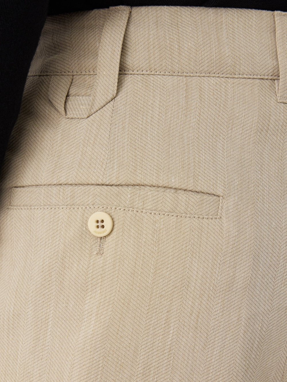 JACQUEMUS - Le short PASTRO Bermuda plissé Beige - Lothaire