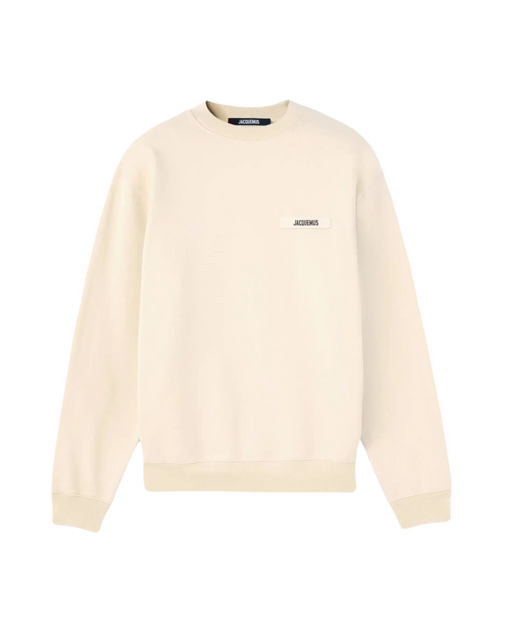 JACQUEMUS - Le sweatshirt Gros Grain Beige - Lothaire