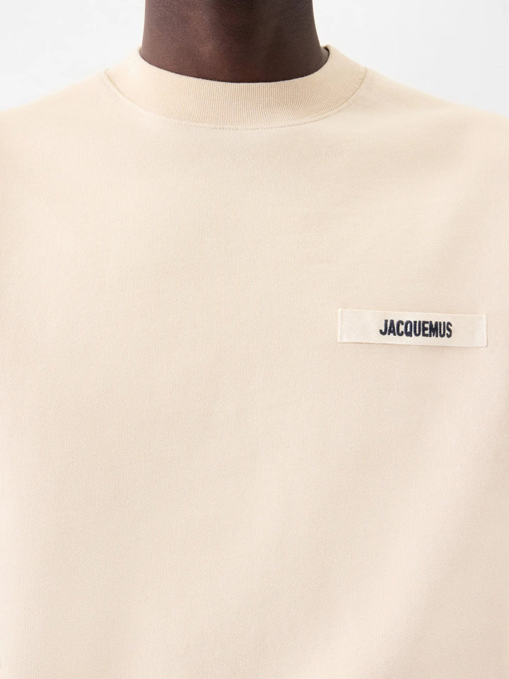 JACQUEMUS - Le sweatshirt Gros Grain Beige - Lothaire
