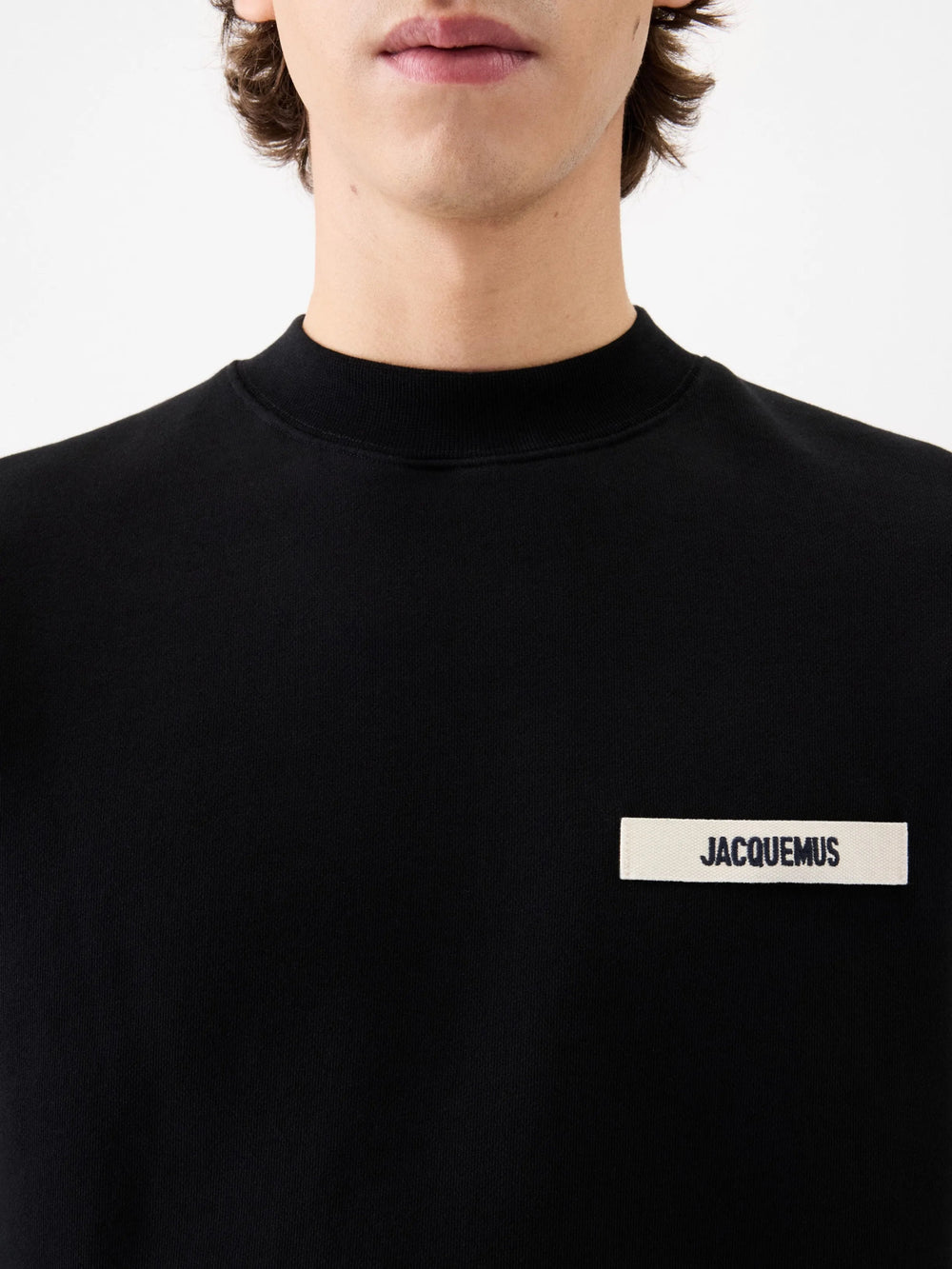 JACQUEMUS - Le sweatshirt Gros Grain Black - Lothaire