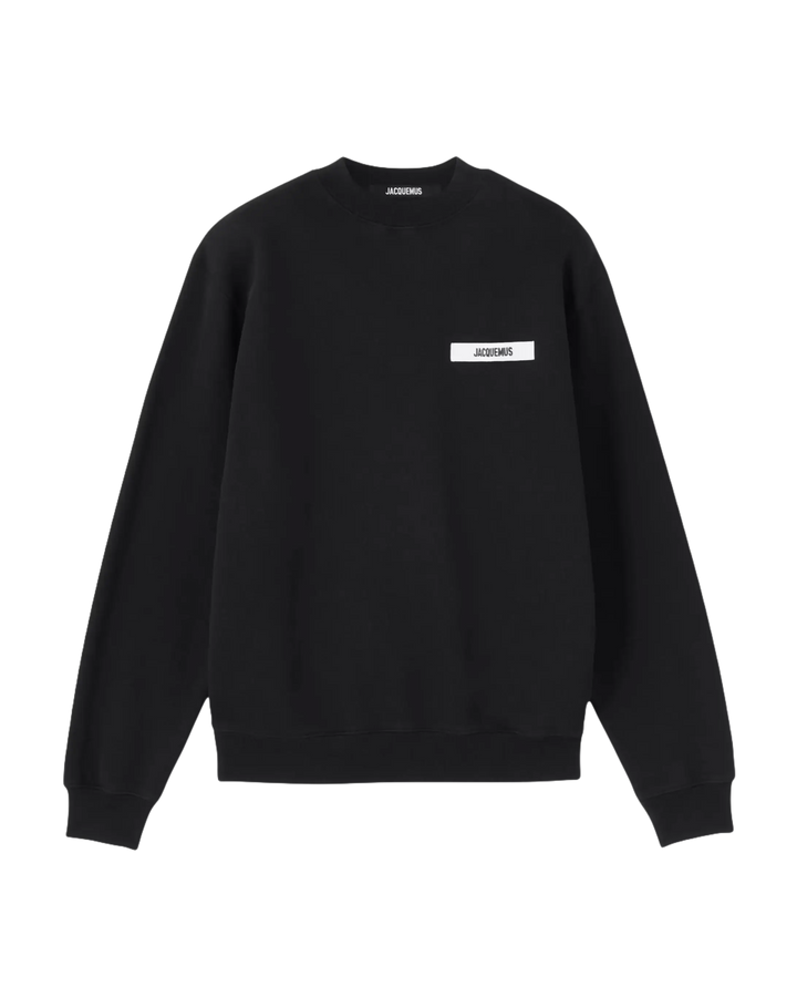 JACQUEMUS - Le sweatshirt Gros Grain Black - Lothaire