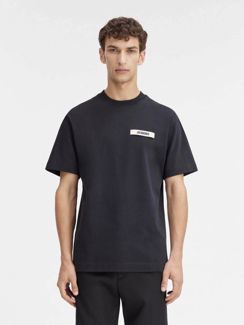 JACQUEMUS - Le t-shirt Gros Grain Black - Lothaire