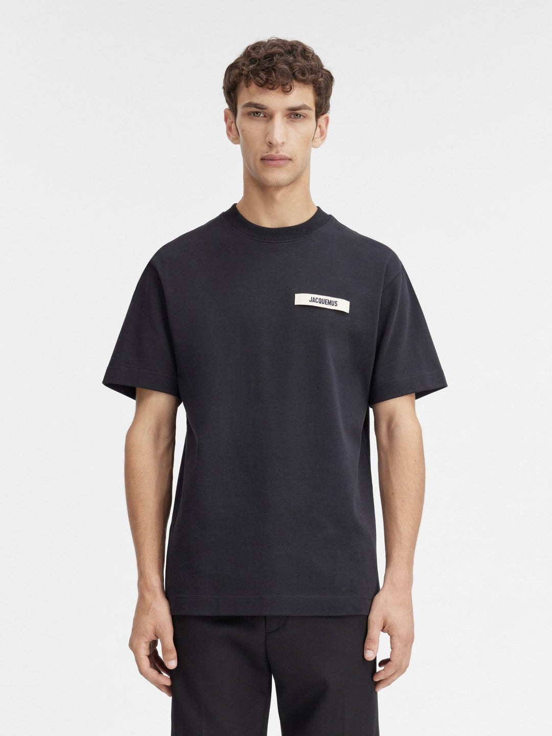 JACQUEMUS - Le t-shirt Gros Grain Black - Lothaire
