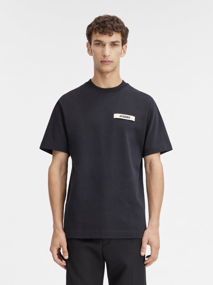 JACQUEMUS - Le t-shirt Gros Grain Black - Lothaire