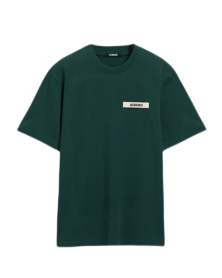 JACQUEMUS - Le t-shirt Gros Grain Vert foncé - Lothaire