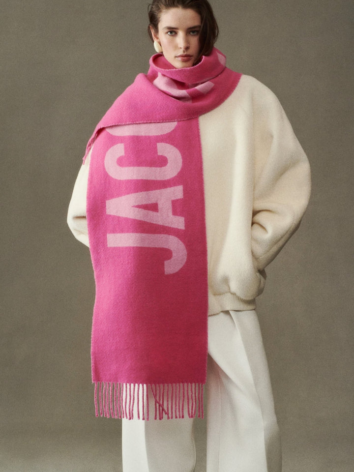 JACQUEMUS - L'écharpe Jacquemus Multi - Pink - Lothaire