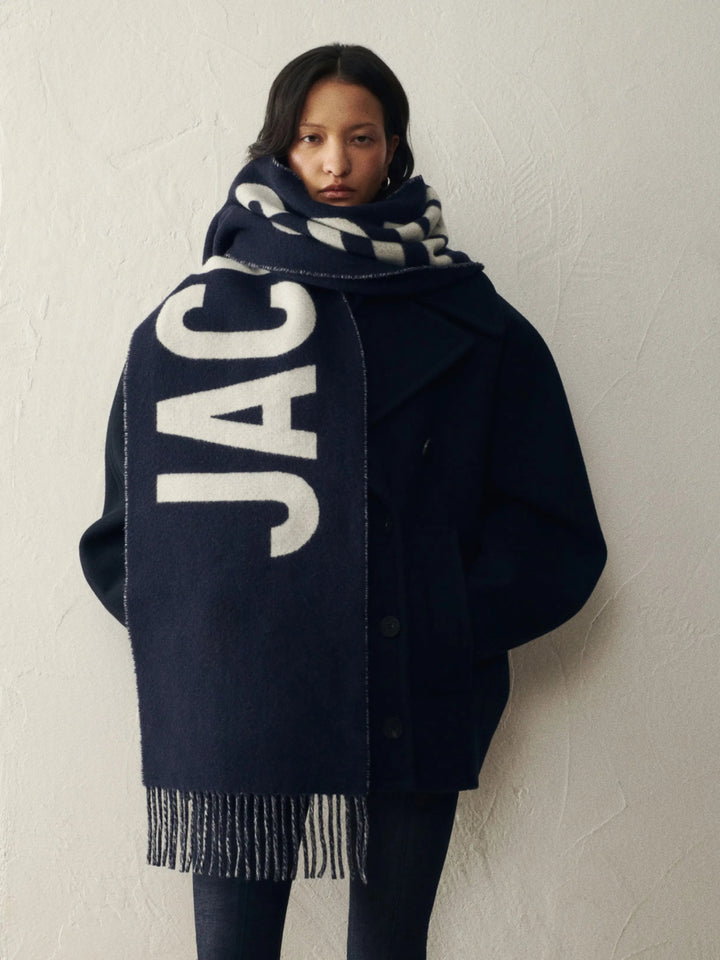 JACQUEMUS - L'écharpe Jacquemus Navy - Lothaire