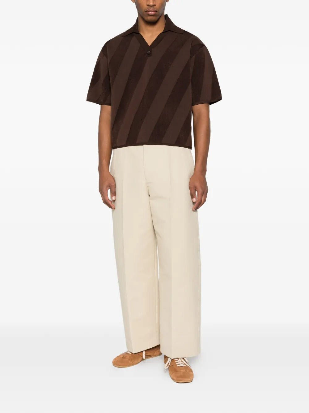 JACQUEMUS - Pantalons Pastro Beige - Lothaire