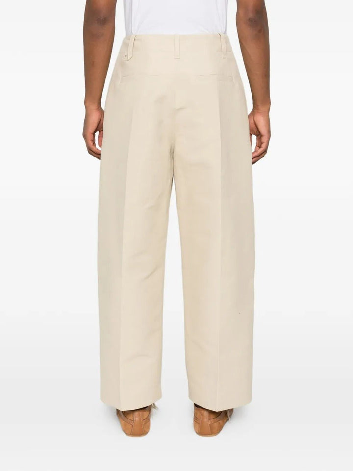 JACQUEMUS - Pantalons Pastro Beige - Lothaire