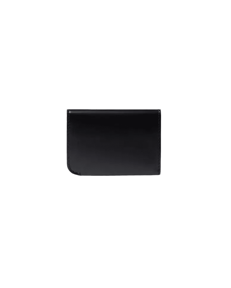 JACQUEMUS - Porte - cartes Curvo en cuir lisse Noir - Lothaire