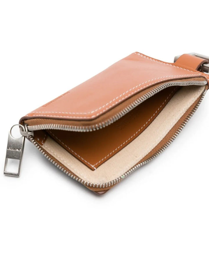 JACQUEMUS - Portefeuille Le Porte en Cuir Marron Claire - Lothaire