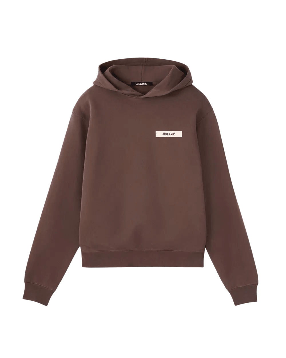 JACQUEMUS – Sweat à capuche Gros Grain Marron foncé - Lothaire