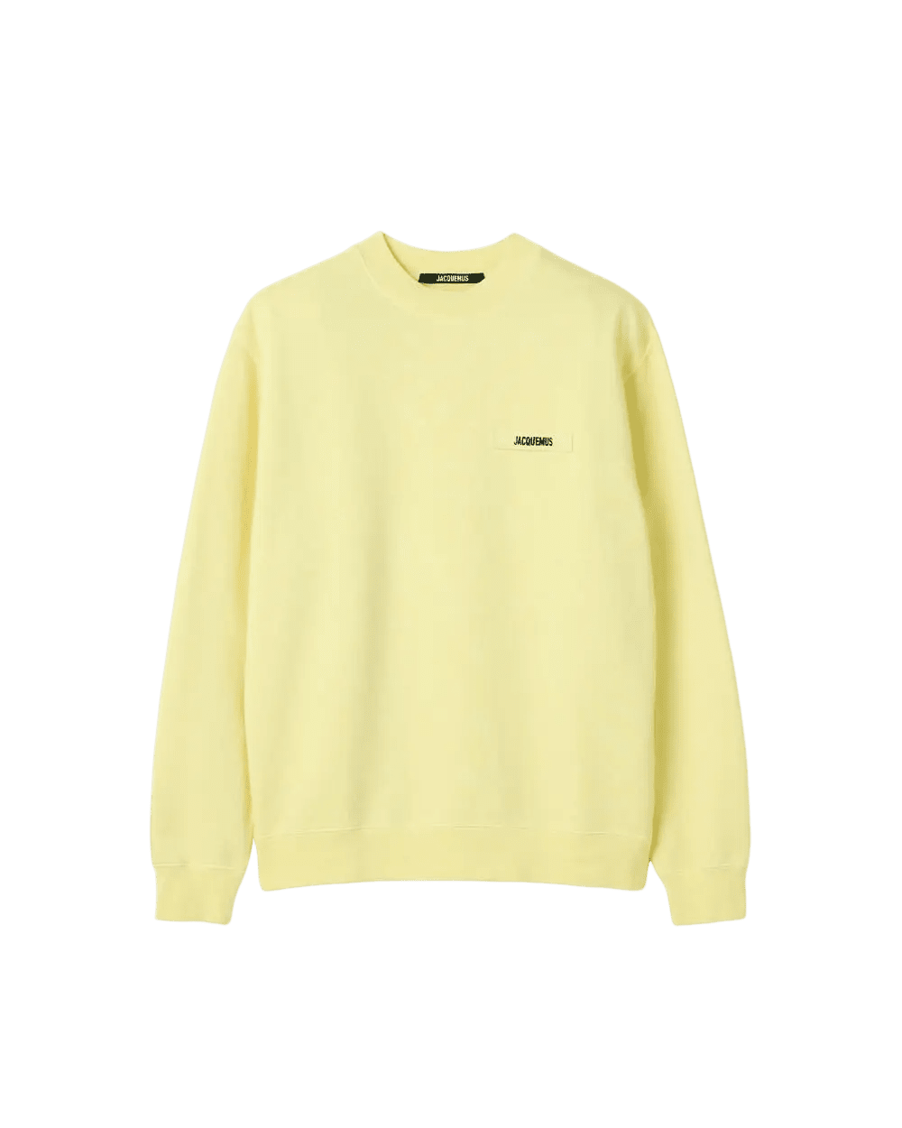 JACQUEMUS – Sweat Gros Grain Jaune pâle - Lothaire