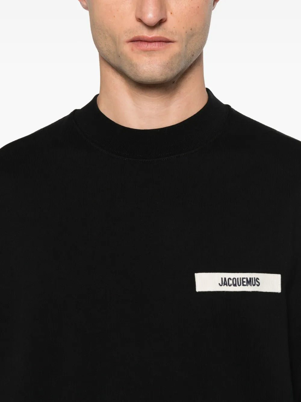 JACQUEMUS - Sweatshirt Gros Grain en Coton Noir - Lothaire