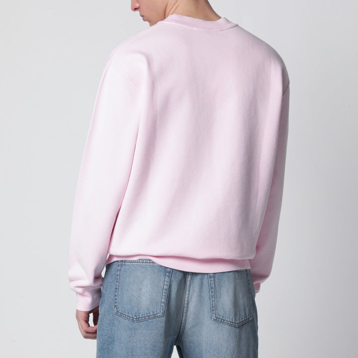 JACQUEMUS - Sweatshirt The Cotton Gros Grain en Coton Bio Rose Poudré - Lothaire