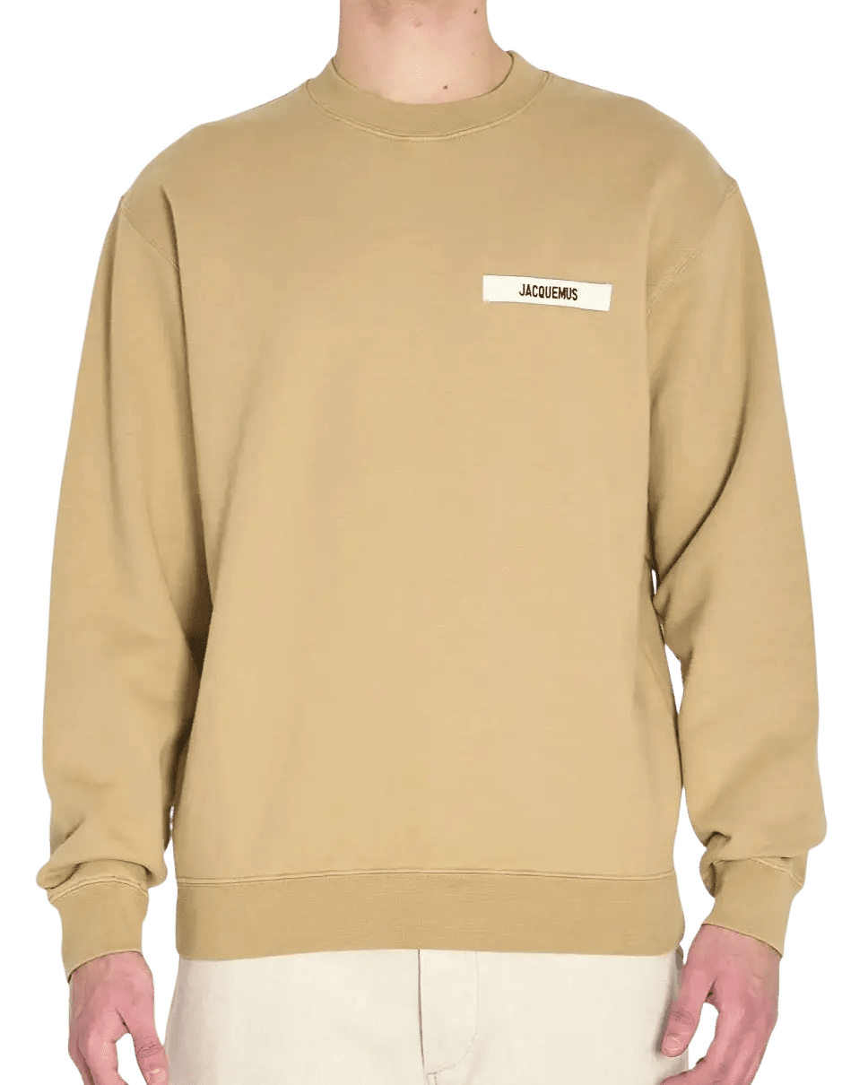 JACQUEMUS - Sweatshirts Le Logo Grain Beige - Lothaire
