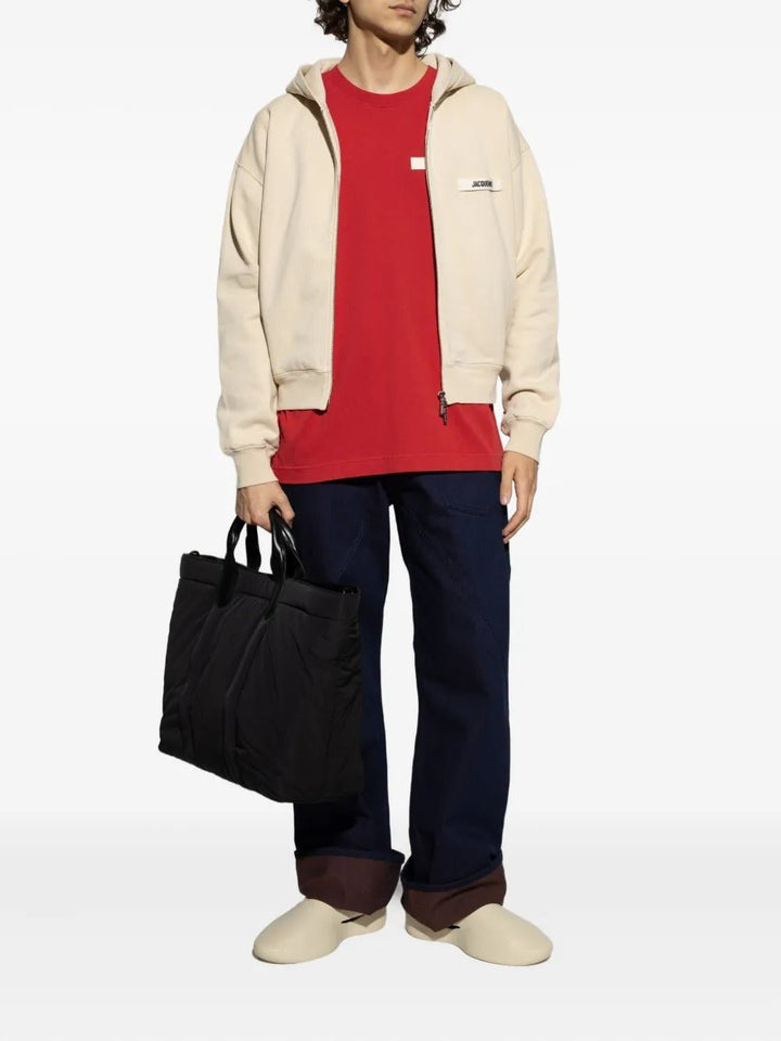 JACQUEMUS - t-shirt en coton à logo imprimé rouge - Lothaire