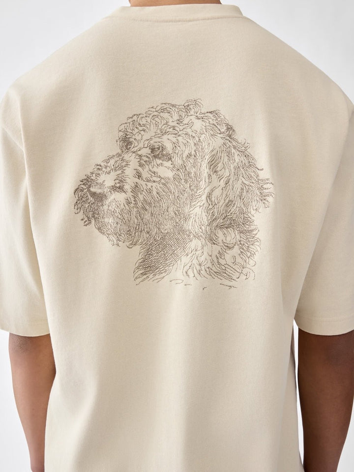 JACQUEMUS – T-shirt jacquard Bichon Multicolore Beige - Lothaire