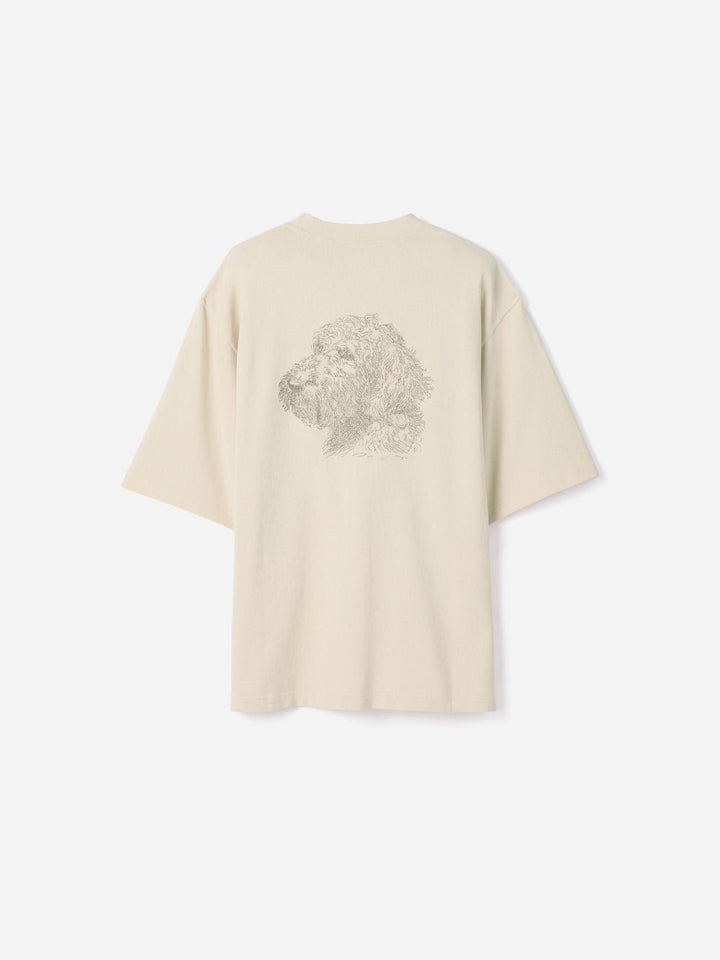 JACQUEMUS – T-shirt jacquard Bichon Multicolore Beige - Lothaire
