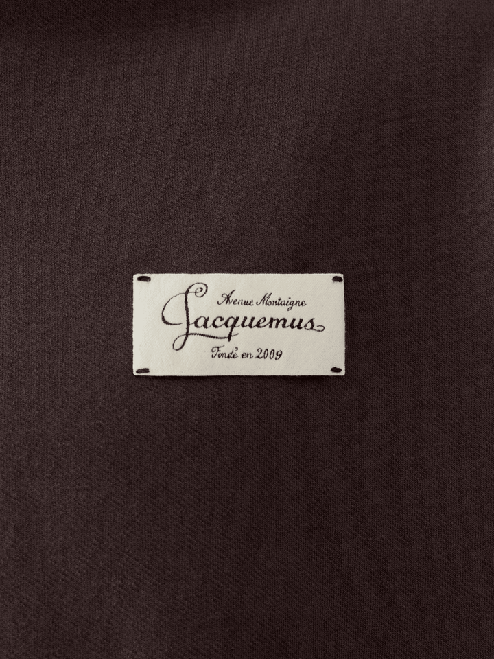 JACQUEMUS - T-shirt Le Corso manches courtes Marron foncé - Lothaire