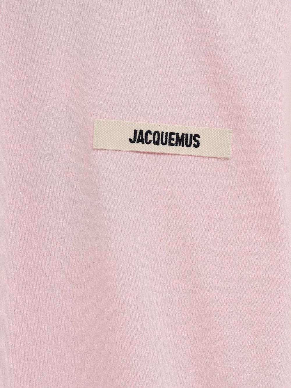 JACQUEMUS - T-shirt The Gros Grain en Coton Bio Rose - Lothaire