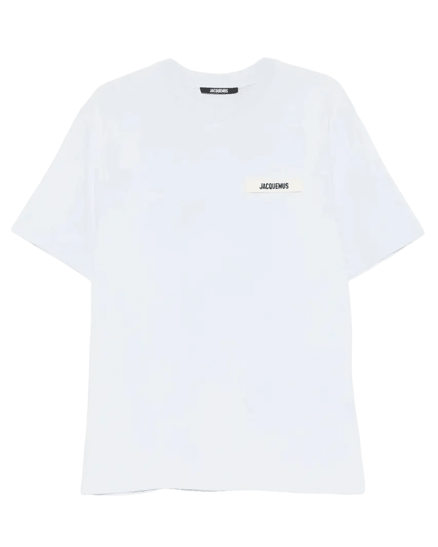 JACQUEMUS - T-Shirts à Détaille de Logo Bleu Clair - Lothaire